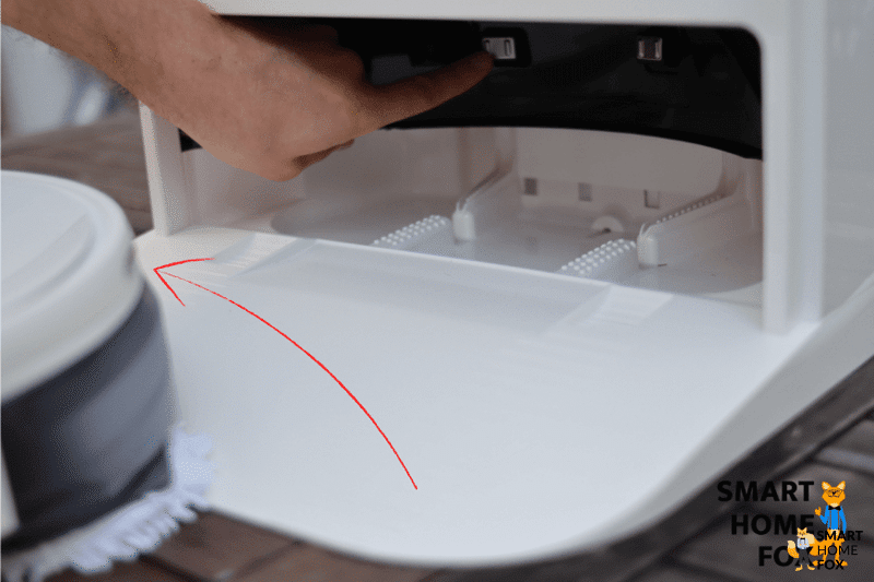 aspirateur robot yeedi mop station chargement